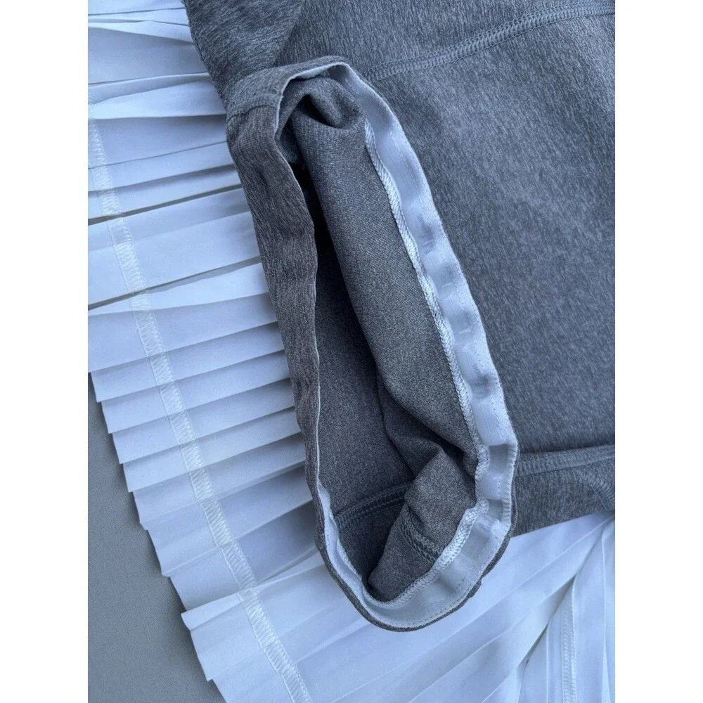 Lululemon Pleat to Street Skirt Size 6 White Mini Tennis Pleated Athleisure